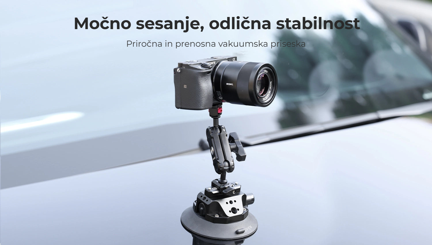 Ulanzi SC-02 vakuová přísavka 114 mm