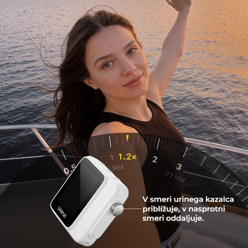 Ulanzi VM02 Wireless Magnetic Selfie Monitor – Ostření kolečkem i na dálku